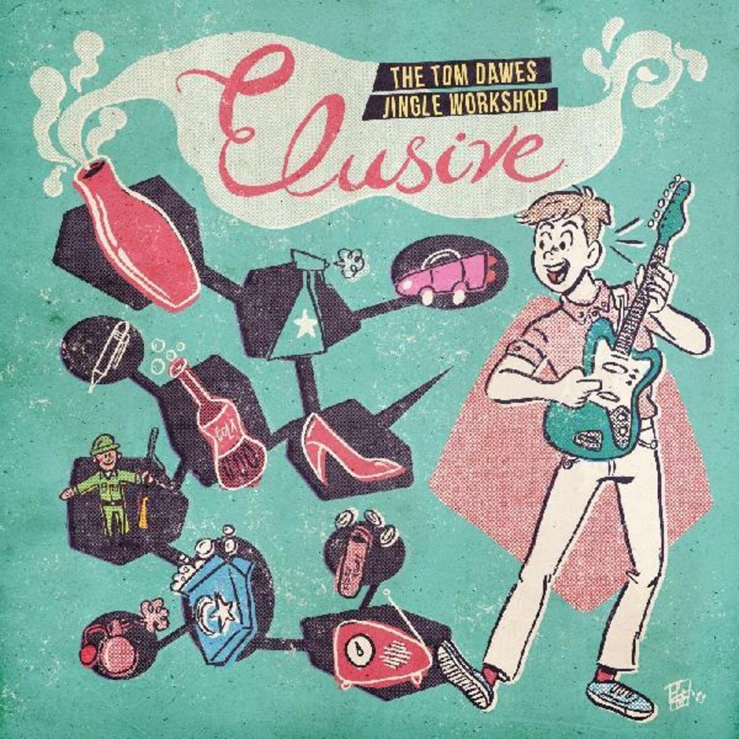 Elusive: The Tom Dawes Jingle Workshop (Coke Clear LP Vinyl)