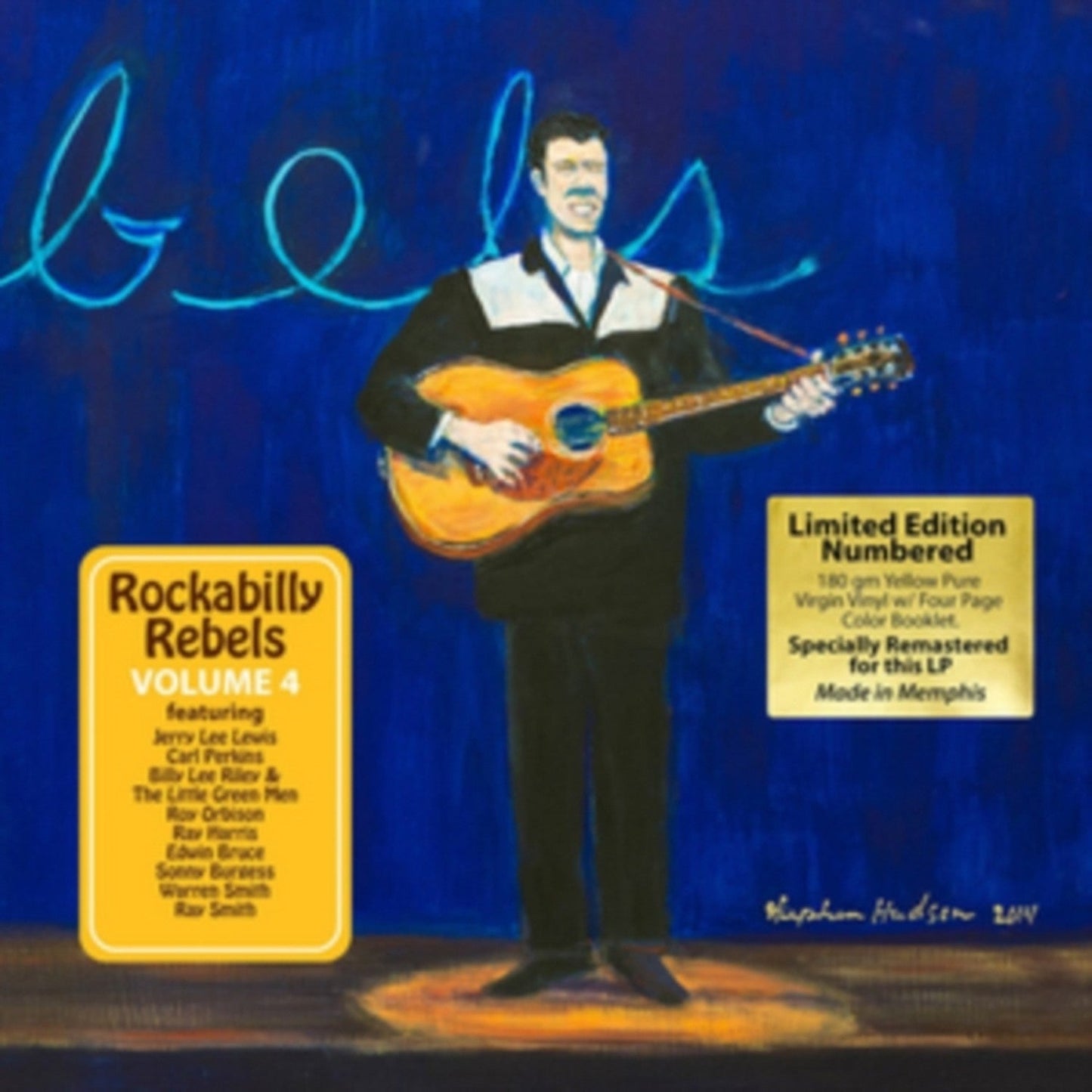 Rockabilly Rebels Volume 4 (180G/Yellow LP Vinyl/Numbered/Limited)