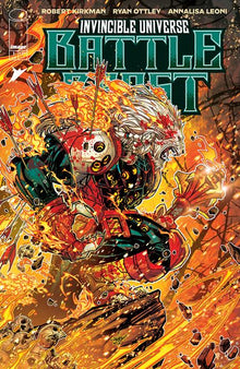 Invincible Universe Battle Beast #1 G 1:100 Jonboy Meyers Foil Variant (05/14/2025) Image