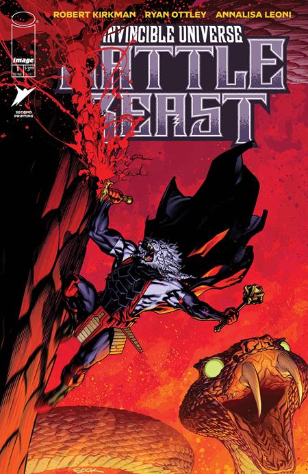 Invincible Universe Battle Beast #1 2nd Print C Ryan Sook Variant (06/11/2025) Image