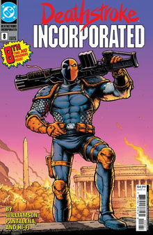 Deathstroke Inc #8 B Chris Burnham Card Stock Deathstroke The Terminator 1 Homage Variant (Shadow War) (04/26/2022) Dc