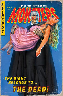 Mark Spears Monsters #1 5th Print A Horror Of Dracula Variant (05/21/2025) KEENSPOT