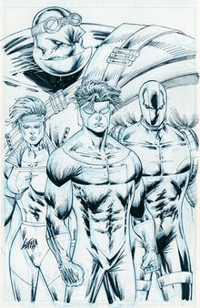 Youngblood #5 F Rob Liefeld Invincible Team-Up B&W (04/22/2026) Image