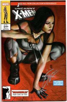 Uncanny X-Men 1 Marvel Signed Mike Choi Spider-Man 1 Homage X-23 Variant (11/14/2018)