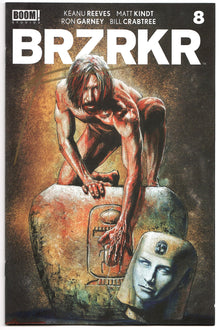 Brzrkr (Berzerker) #8 (Of 12) B Aaron Campbell SIGNED Variant (Mr) (04/27/2022) Boom