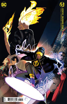 Static Season One #1 (Of 6) C Nikolas Draper-Ivey New School Cardstock Variant (06/15/2021) Dc