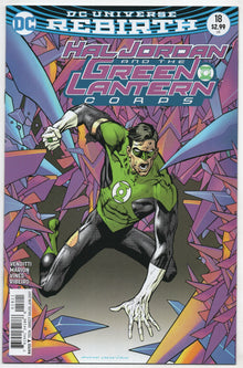 HAL JORDAN AND THE GREEN LANTERN CORPS #18 B DC 2017 Kevin Nowlan Variant