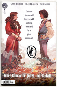 Godzillas Monsterpiece Theatre Presents Romeo & Juliet & Godzilla C Beals Movie Homage SIGNED Adam Tierney (04/08/2026) Idw