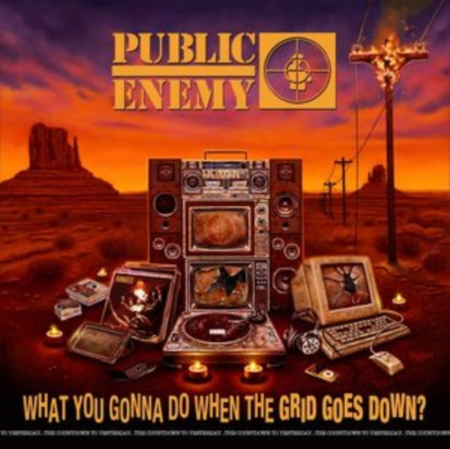 Public Enemy - What You Gonna Do When The Grid Goes Down? (X) - LP Vinyl