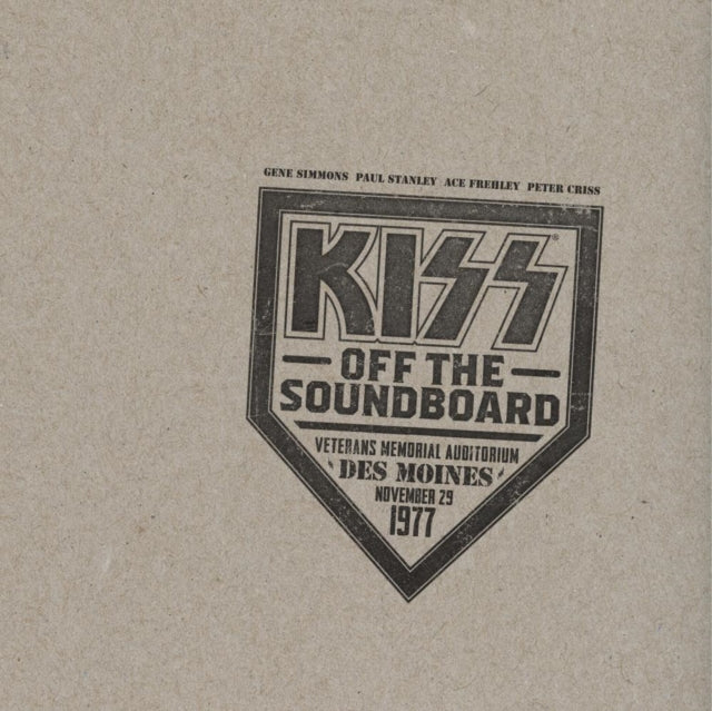 Kiss - Kiss Off The Soundboard: Live In Des Moines - CD