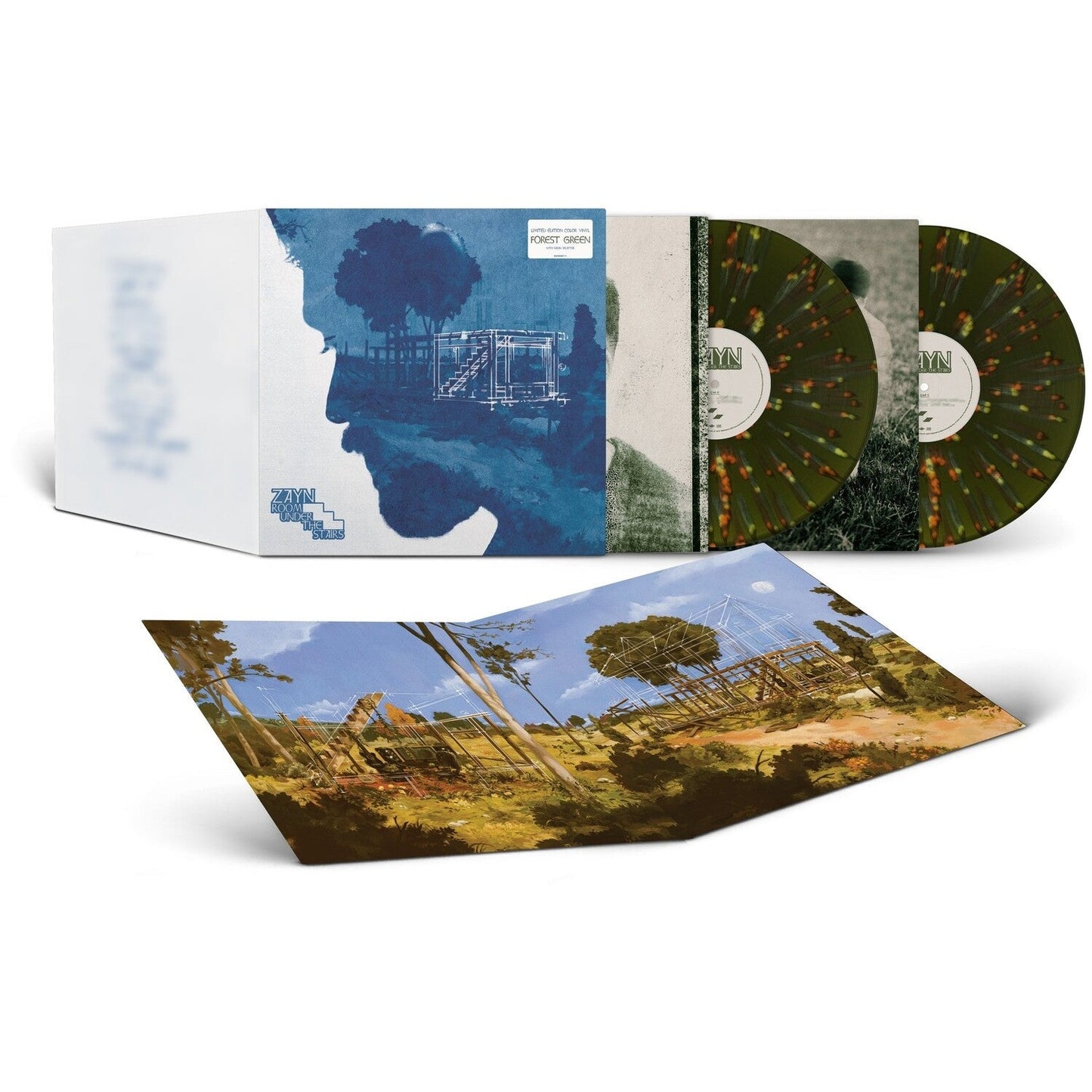 Room Under The Stairs (X) (Forest Green/Neon Splatter Vinyl/2LP)