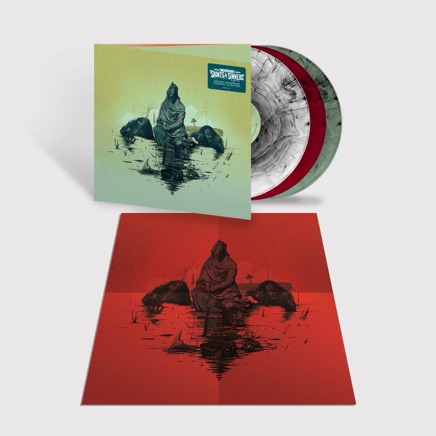 Walking Dead: Saints & Sinners (3LP/Red/Green/Clear Smoke Vinyl)