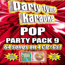 Party Tyme Karaoke - Pop Party Pack 9 (4CD)