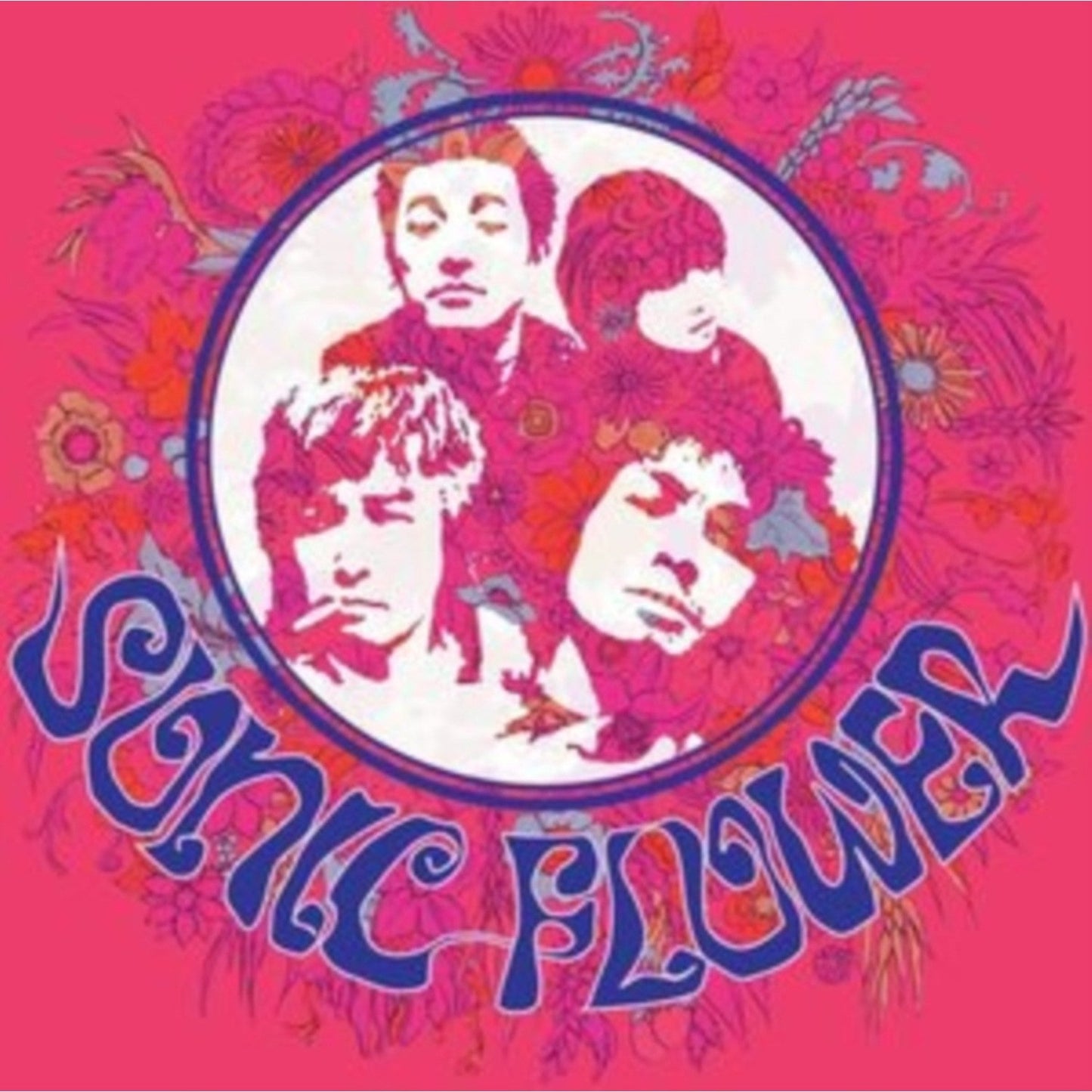 Sonic Flower (Alternate Cover) (Pink/Blue/White LP Vinyl)