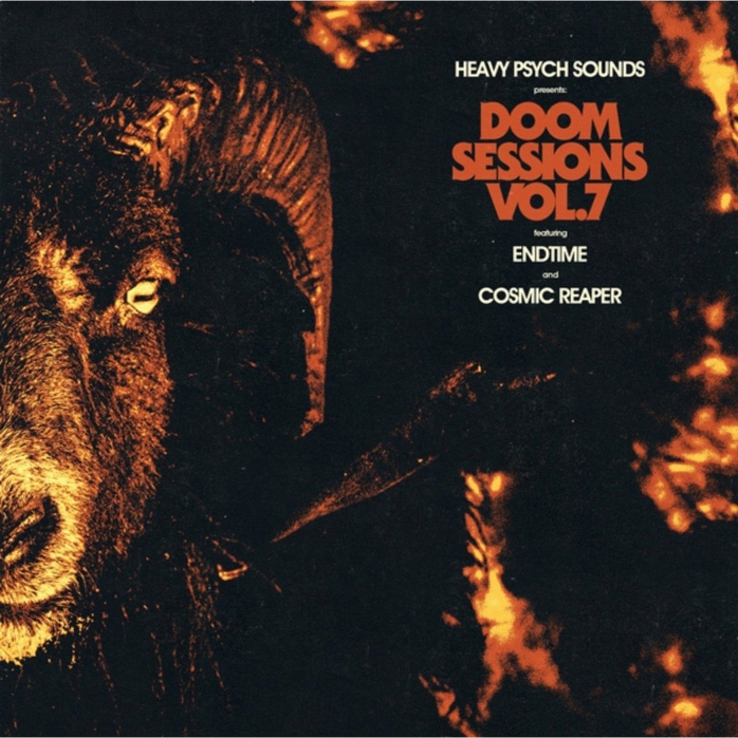 Doom Sessions Vol.7 (Transparent Red Swirl & Black Splatter LP Vinyl)
