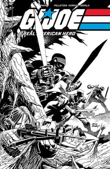 Gi Joe A Real American Hero #309 B Andy Kubert B&W Variant (08/21/2024) Image