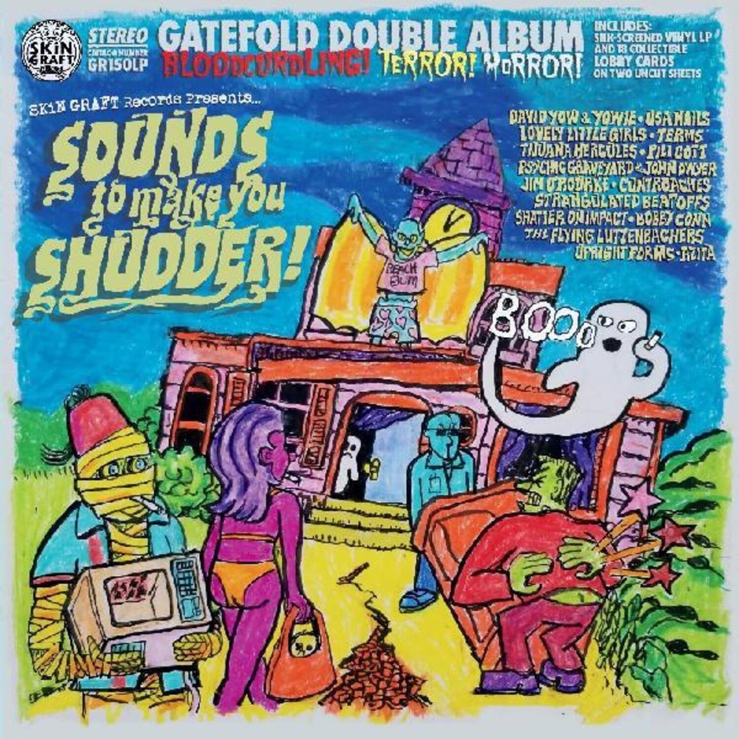 Skin Graft Records Presents... Sounds To Make You Shudder! (Deluxe Edition) (2LP)