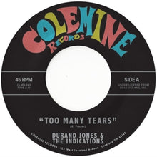 Durand & The Indications Jones - Too Many Tears / Cruisin' To The Parque (Sea Glass Blue Vinyl)