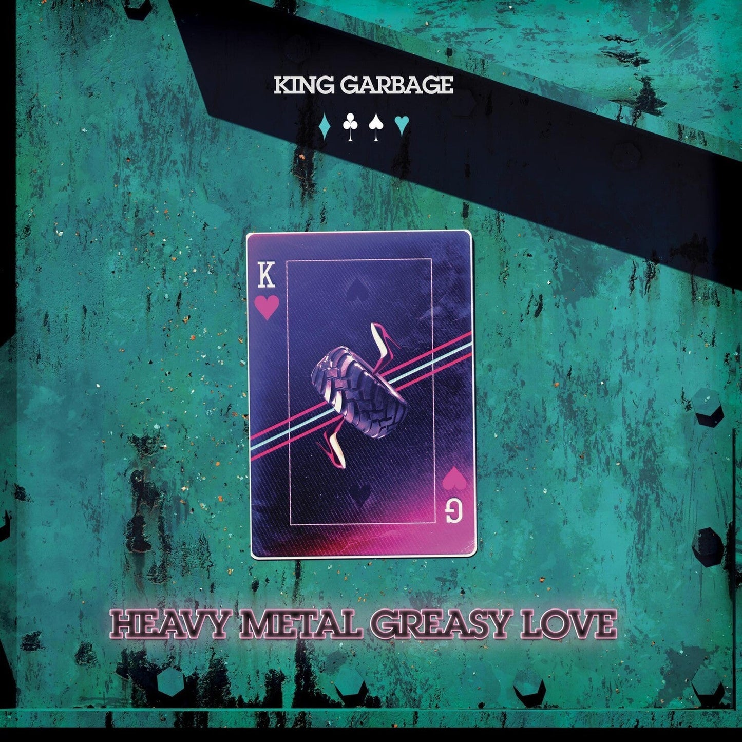 Heavy Metal Greasy Love (Coke Bottle Green LP Vinyl)