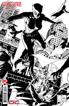 Catwoman #57 E 1:50 Joe Quesada Connecting BW Variant (Batman Catwoman The Gotham War) (09/19/2023) Dc