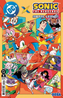 Dc X Sonic The Hedgehog Metal Legion #5 (Of 5) A Pablo M Collar (09/16/2026) Dc