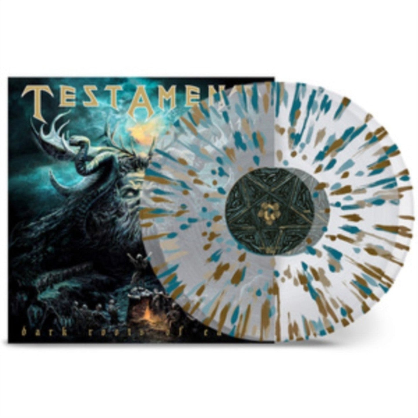 Dark Roots Of Earth (Clear Gold Green Splatter Vinyl/2LP)