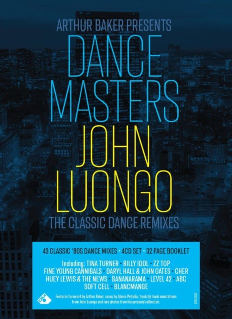 Various Artists - Arthur Baker Presents Dance Masters - John Luongo (4CD)