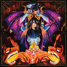 Devil Master - Satan Spits On Children Of Light (Neon Violet W/ Orange, Mustard Yellow & Cyan Blue Splatter LP Vinyl)