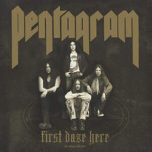 Pentagram - First Daze Here (Swamp Green & Translucent Gold Half & Half With Bone White & Gold Splatter LP Vinyl)