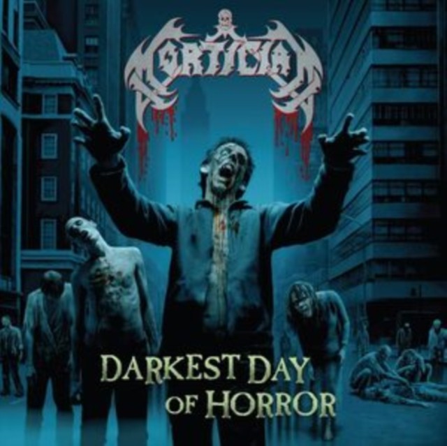 Darkest Day Of Horror (Sea Blue With Splatter  LP Vinyl)