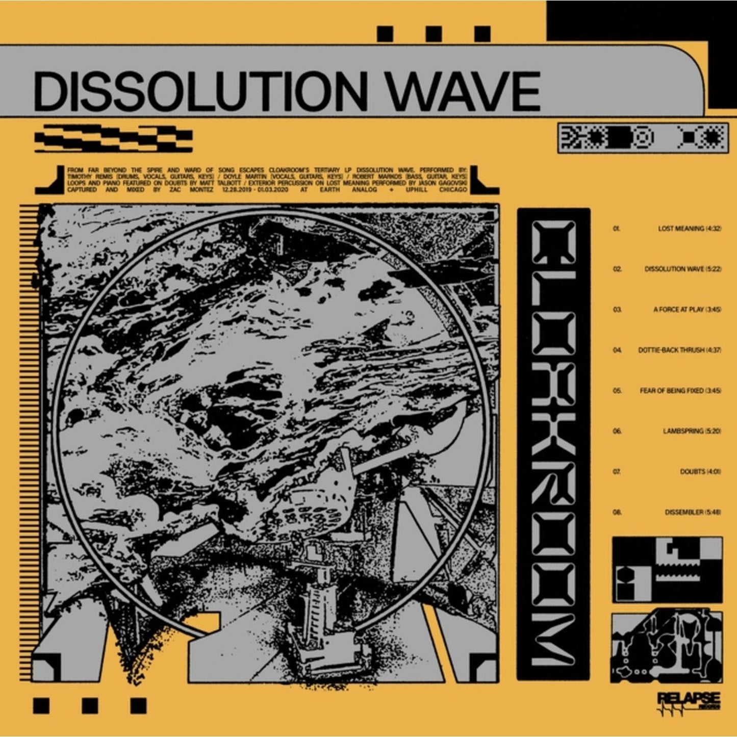 Dissolution Wave (Mustard Yellow LP Vinyl)
