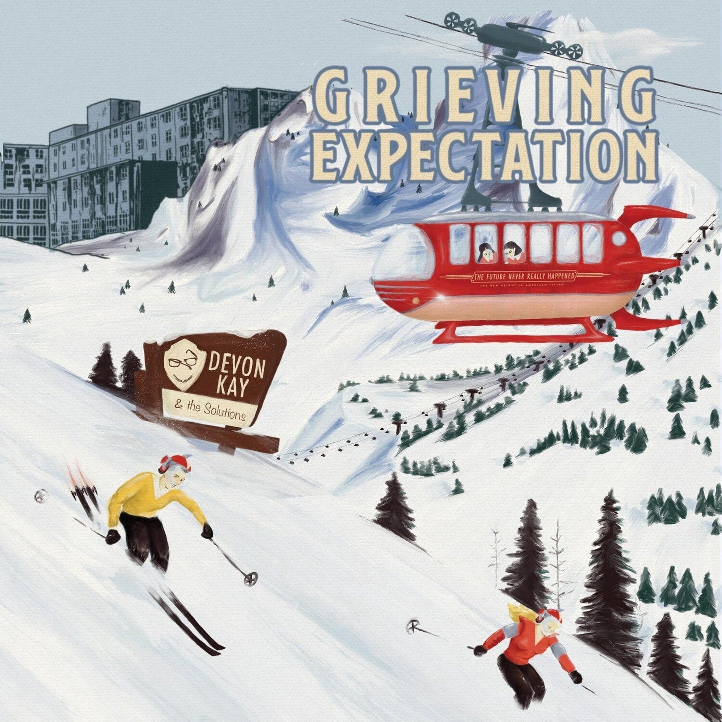 Grieving Expectation (Half Clear/Half White W/ Silver Splatter LP Vinyl) (I)