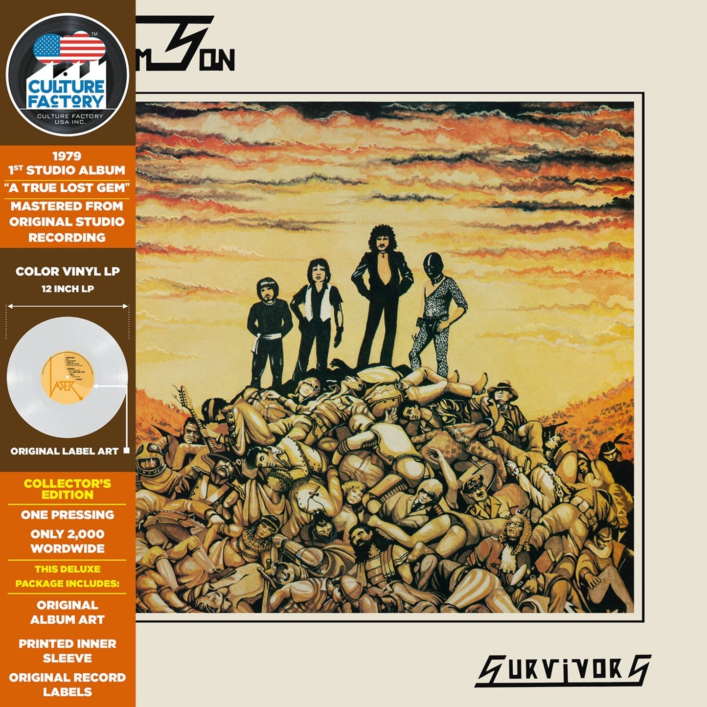 Survivors (Milky Clear LP Vinyl)