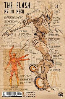 Dc Mech #4 (Of 6) B Dan Mora Card Stock Variant (10/25/2022) Dc