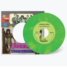 Vickie & The Van Dykes - I Wanna Be A Winner B/W Outcast (Peach & White Marble 7Inch) - 7 Inch Vinyl