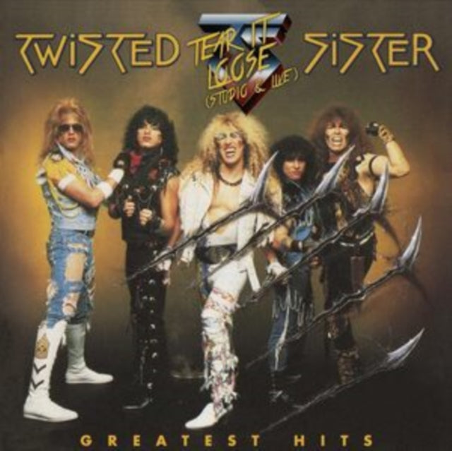 Twisted Sister - Greatest Hits -Tear It Loose - Atlantic Years - Studio & Live (Translucent Gold LP Vinyl/Limited)