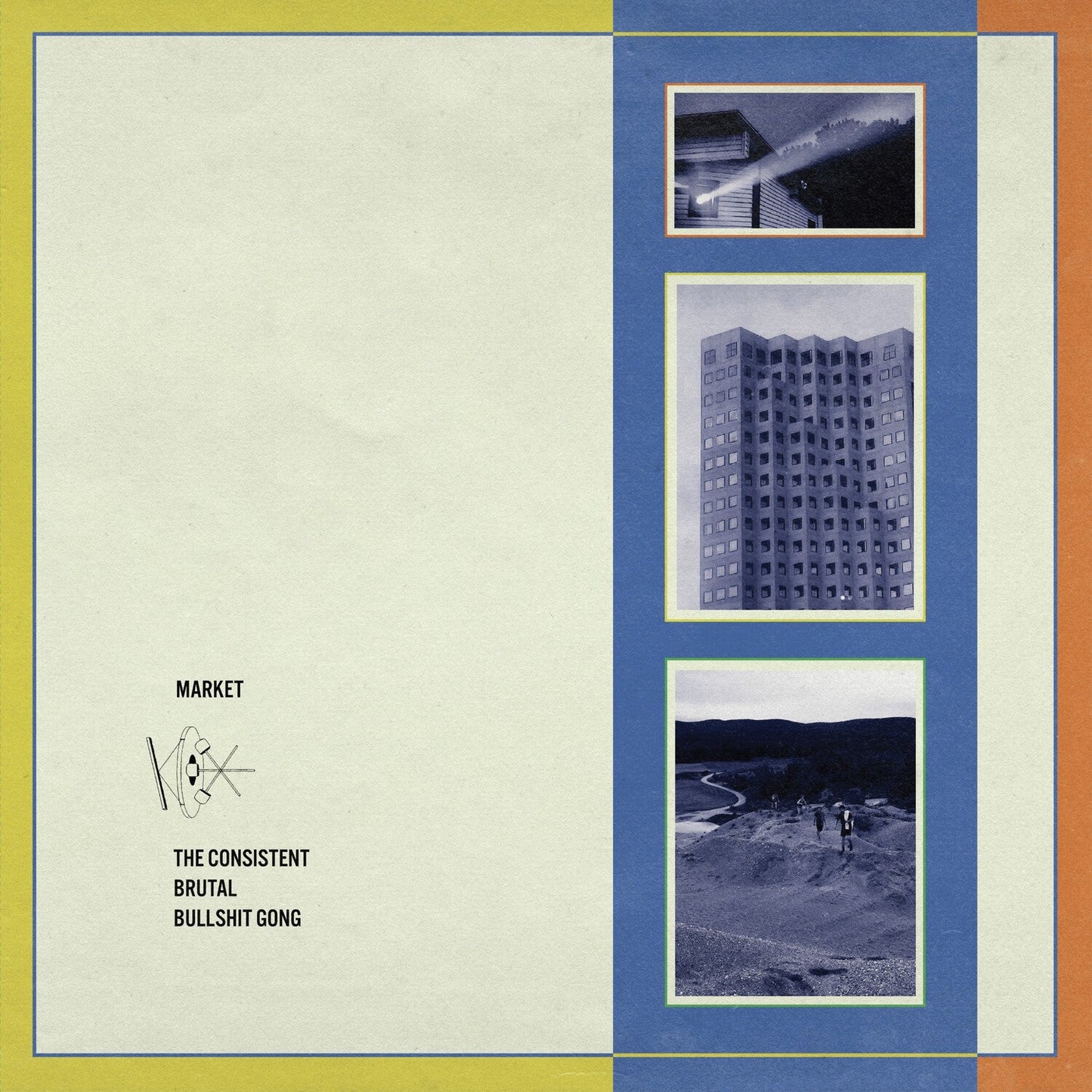 Consistent Brutal Bullshit Gong (Transparent Dark Blue LP Vinyl)