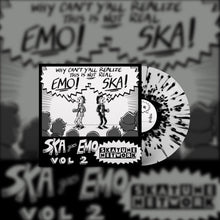 Skatune Network - Ska Goes Emo: Vol. 2 (White W/ Black Splatter LP Vinyl)