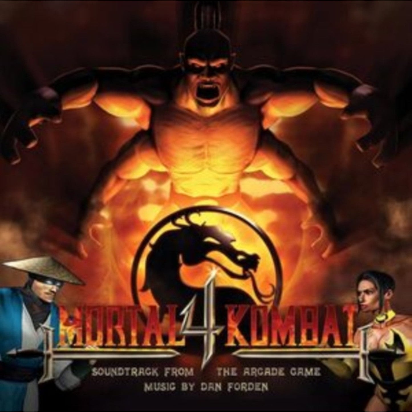 Mortal Kombat 4 Ost (Red, Yellow Swirl LP Vinyl/140G)