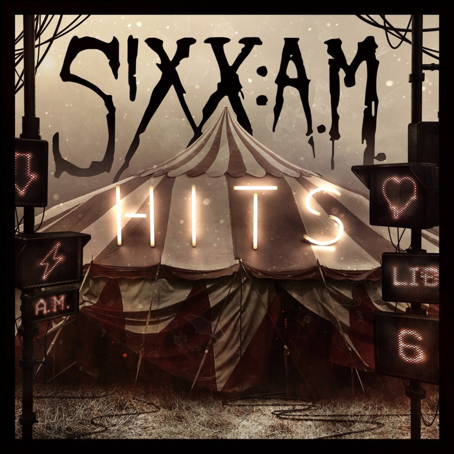 Hits (Translucent Red With Black Smoke LP Vinyl)