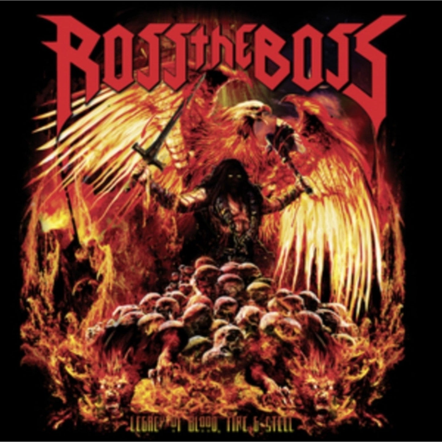 Legacy Of Blood, Fire & Steel (Red LP Vinyl)