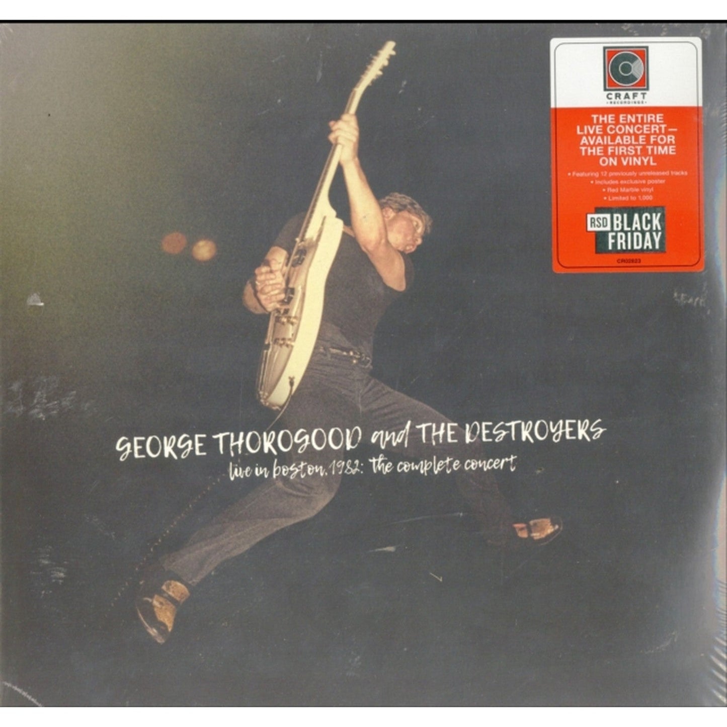 Live In Boston 1982: Complete Concert (Red Marble Vinyl/4LP) (I)