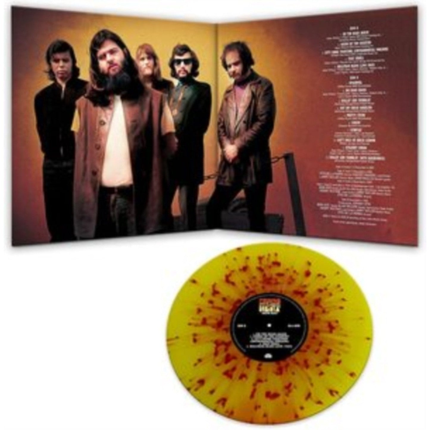 Heated Blues (Red & Yellow Splatter LP Vinyl)