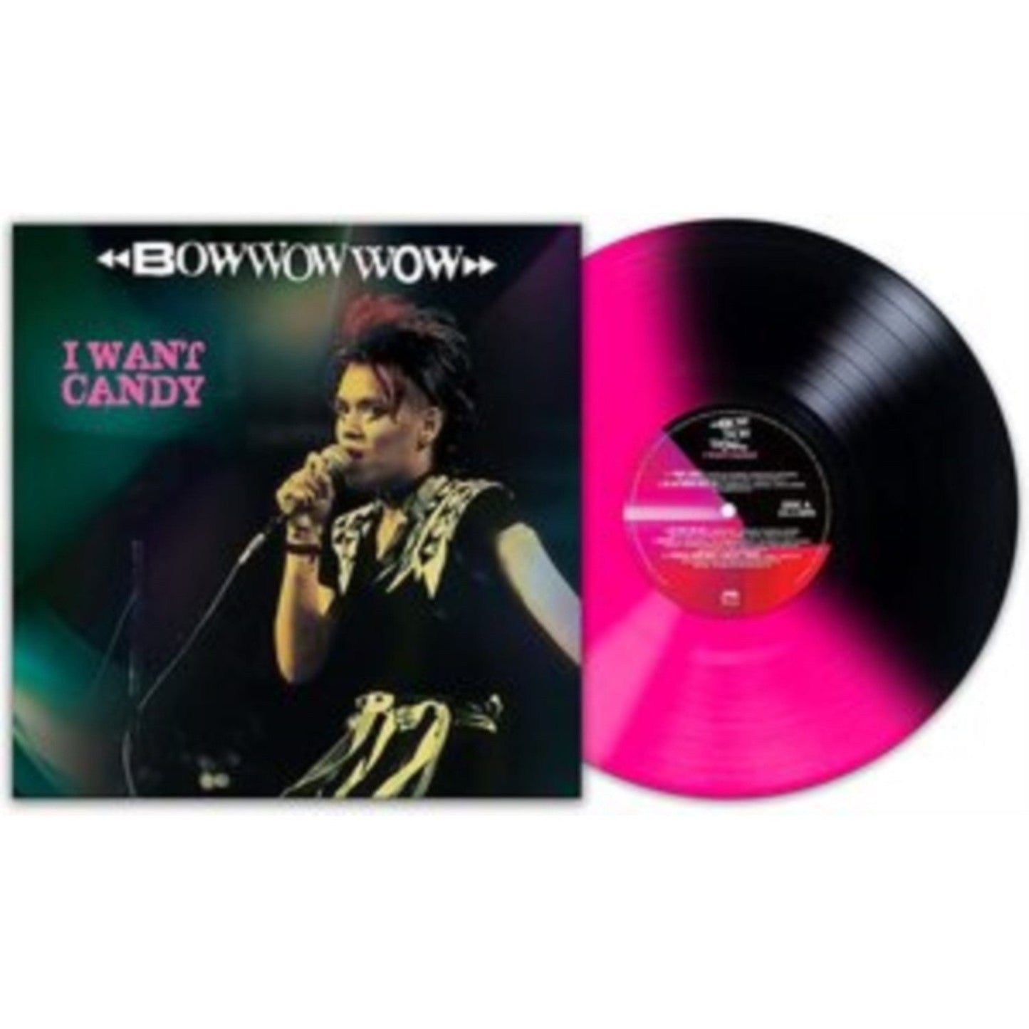 I Want Candy (Pink/Black Stripe LP Vinyl)