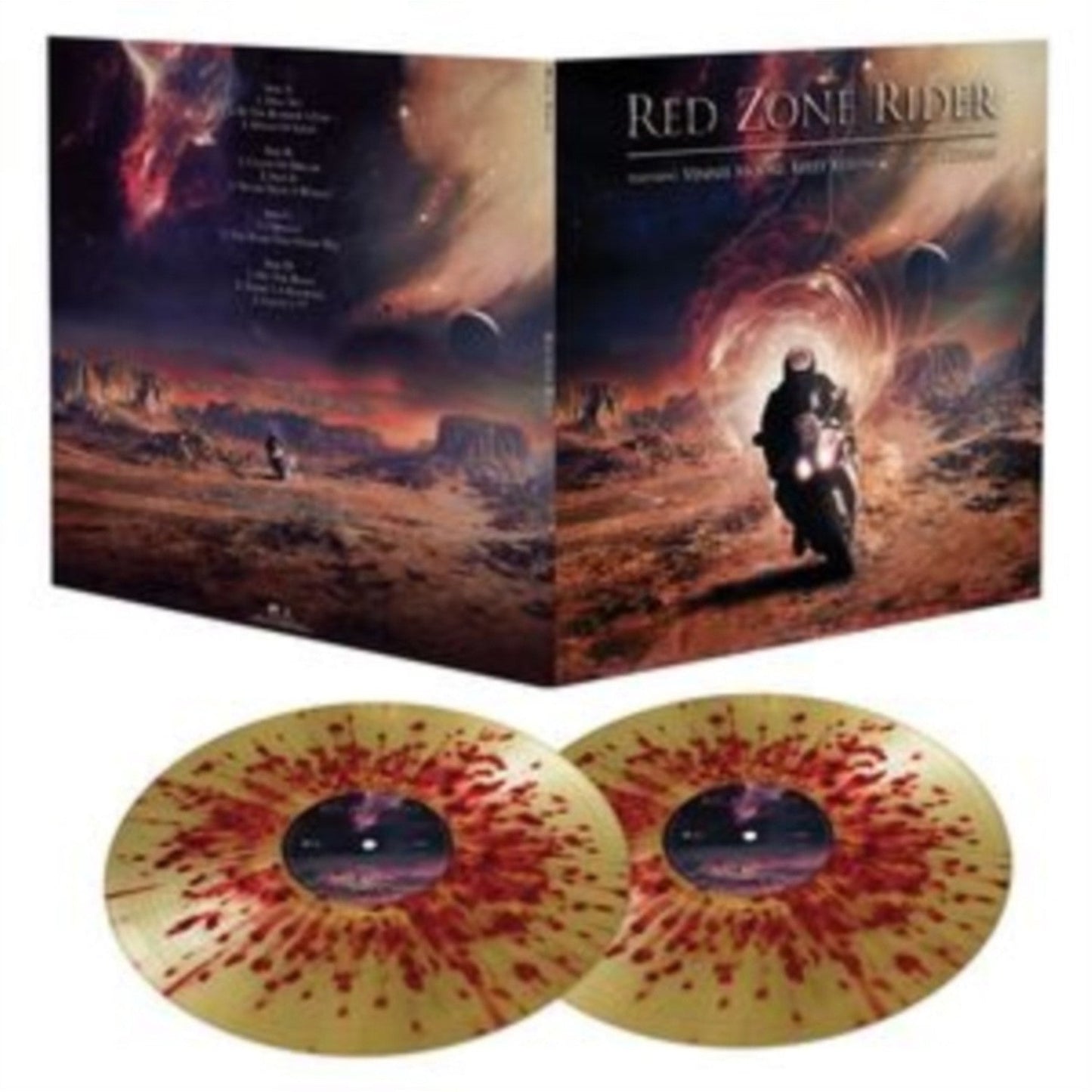 Red Zone Rider (Gold/Red Splatter LP Vinyl)