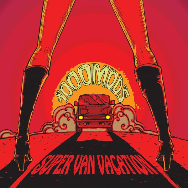 1000MODS - Super Van Vacation (Yellow/Red/Black Vinyl) [Vinyl]