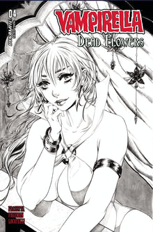 Vampirella Dead Flowers #4 F 1:10 Collette Turner Line Ar Variant (01/03/2024) Dynamite