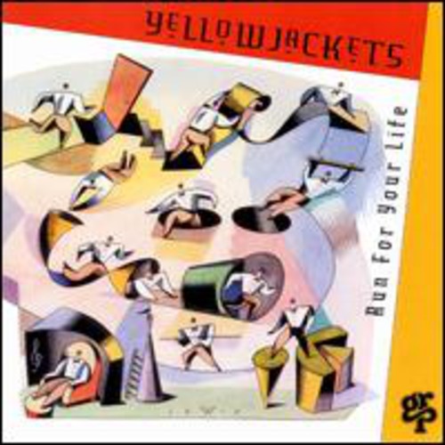 the album cover for The Yellowjackets - Run for Your Life
