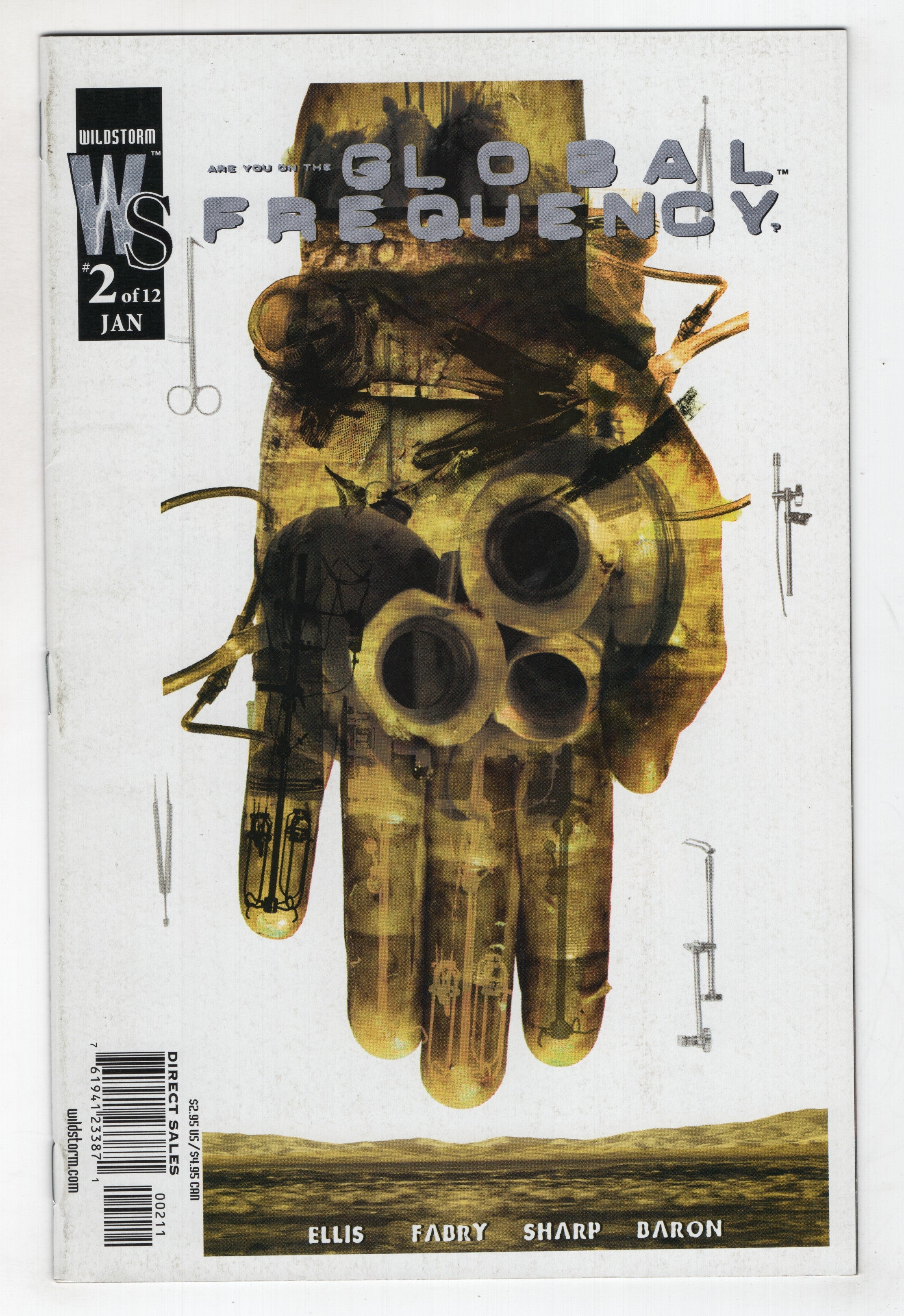 Global Frequency 2 Wildstorm 2003 VF Brian Wood Warren Ellis