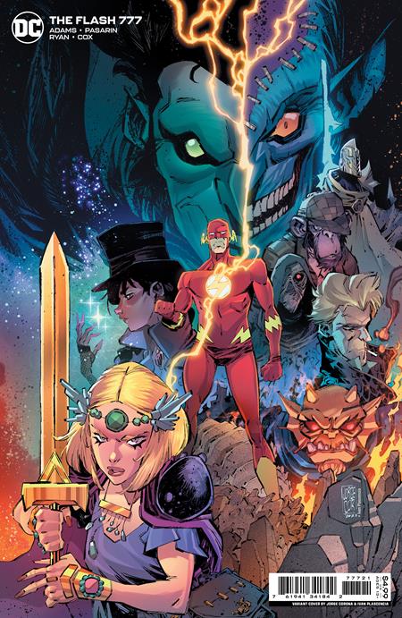 Flash #777 B Jorge Corona Card Stock Variant (12/21/2021) Dc